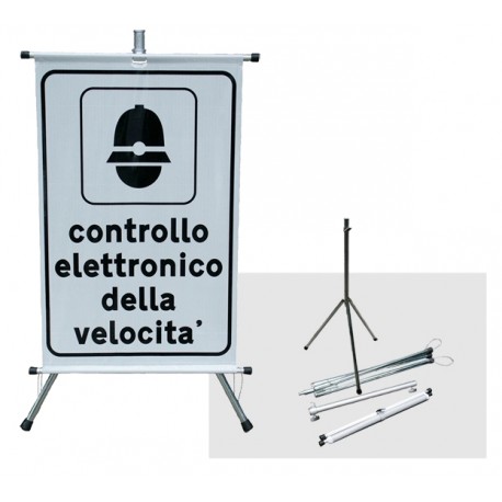 Borsa segnale stradale avvolgibile