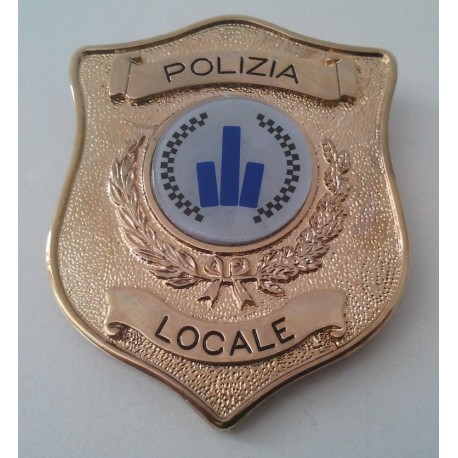 Placca Polizia Locale Emilia Romagna