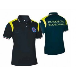 Maglietta polo Protezione Civile maniche corte