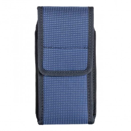 Porta Smartphone in tessuto Blu Alta visibilità