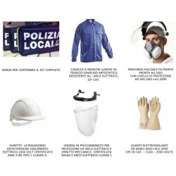 Borsa Kit Sicurezza per Pronto Intervento su Auto Ibride ed Elettriche