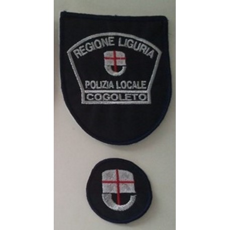 Fregio ricamato velcrato da spalla Regione Liguria